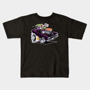 BIRD FINK 1969 Roadrunner plum Kids T-Shirt